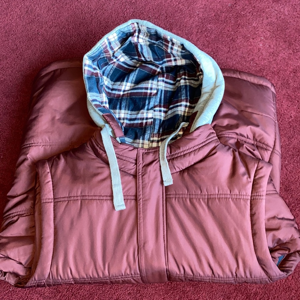 MENS WEATHERPROOF VINTAGE VEST WITH HOOD